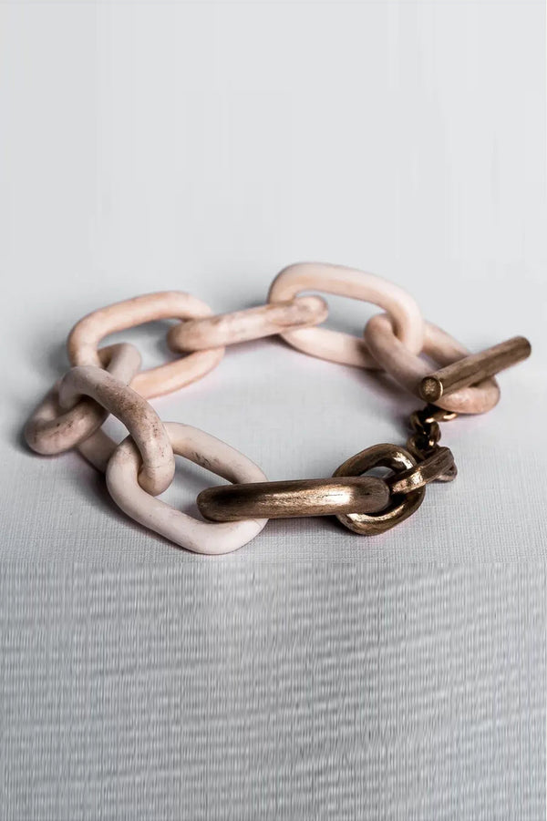 Parts of Four Toggle Chain Bracelet 620-1-B+MR PPOF51
